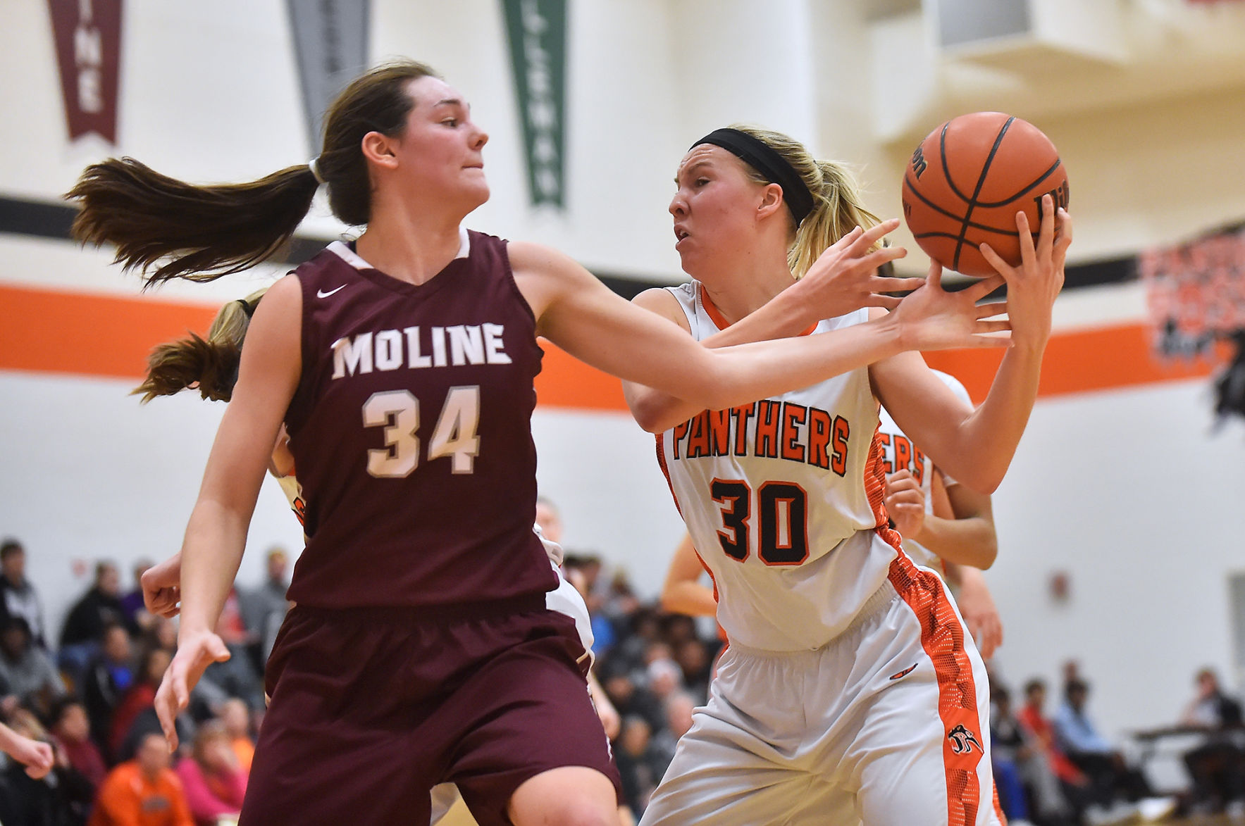 Prep Girls' Basketball: United Township vs. Moline